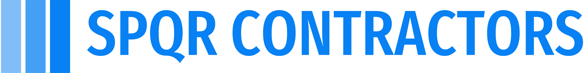 SPQR Contractors logo